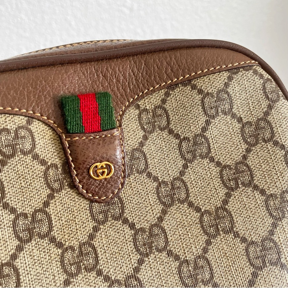 Gucci Gg Web Canvas Sherry Line Crossbody - image 5